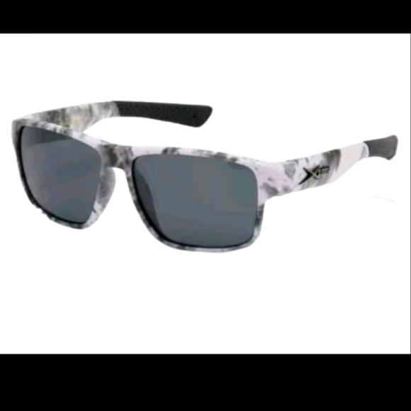 Xloop Polarized Camouflage Sunglasses Black White - Picture 1 of 1